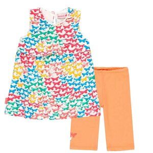 Boboli - Butterfly Dress and Capri Leggings Set, size 2